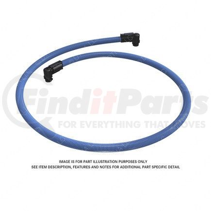 04-34365-240 by FREIGHTLINER - Diesel Exhaust Fluid (DEF) Line - Supply, 2400 mm