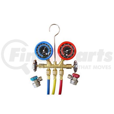 284660-CL by MASTERCOOL - COOLRITE R134A BRASS MANIFOLD