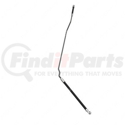 07-21768-000 by FREIGHTLINER - Transmission Oil Cooler Line - Return, Jic Fittings