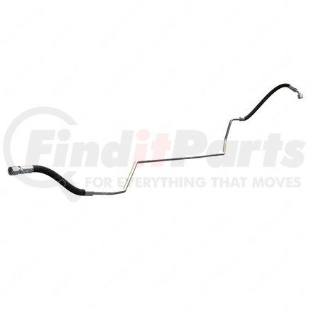 07-22527-001 by FREIGHTLINER - Transmission Oil Cooler Line - Right Hand, Return, Coolant to Oil Cooling, DD13