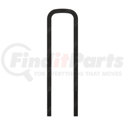 11-24442-000 by FREIGHTLINER - Leaf Spring Axle U-Bolt - Steel, 3.54 in. Thread Length