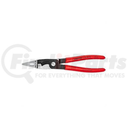 13818 by KNIPEX - 8" Electrical Installation Pliers