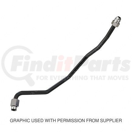 07-23124-000 by FREIGHTLINER - Transmission Oil Cooler Line - Supply, Forward Jumper, W1700