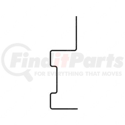 12-25770-000 by FREIGHTLINER - Air Brake Air Line Bracket - Routing and Clipping, Down Turn