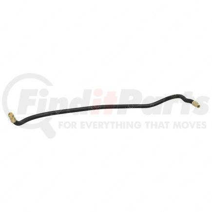 12-20823-051 by FREIGHTLINER - Multi-Purpose Hose - #6, Fiber Braided, 06MPT x 06FPT, SAE45