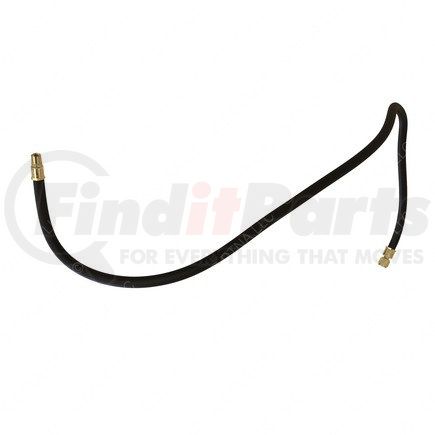 12-20823-069 by FREIGHTLINER - Multi-Purpose Hose - #6, Fiber Braided, 06MPT x 06FPT, SAE45