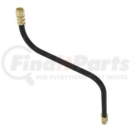 12-21021-021 by FREIGHTLINER - Air Brake Pre-Assembled Line Kit - Hose, #8, C/B, (2) SAE 45 Swivel End