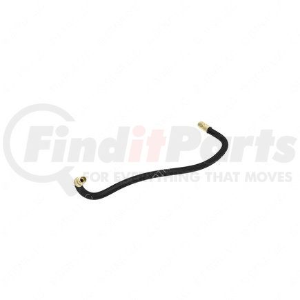 12-21021-042 by FREIGHTLINER - Air Brake Pre-Assembled Line Kit - Hose, #8, C/B, (2) SAE 45 Swivel End