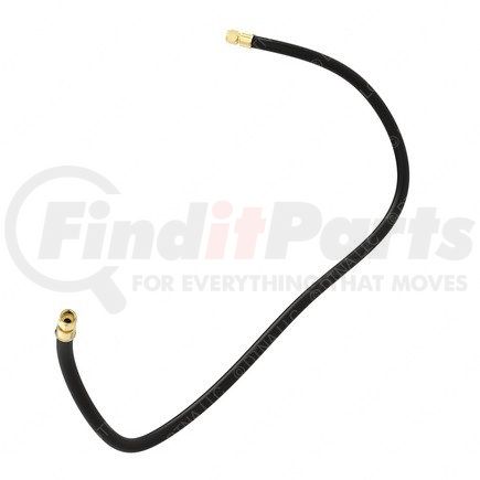 12-21021-070 by FREIGHTLINER - Air Brake Pre-Assembled Line Kit - Hose, #8, C/B, (2) SAE 45 Swivel End