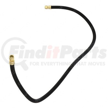 12-21021-071 by FREIGHTLINER - Air Brake Pre-Assembled Line Kit - Hose, #8, C/B, (2) SAE 45 Swivel End