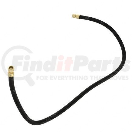 12-21021-086 by FREIGHTLINER - Air Brake Pre-Assembled Line Kit - Hose, #8, C/B, (2) SAE 45 Swivel End