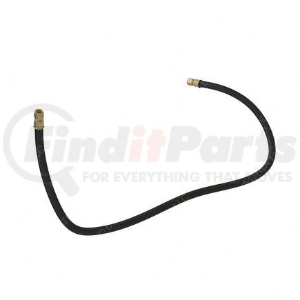 12-21021-088 by FREIGHTLINER - Air Brake Pre-Assembled Line Kit - Hose, #8, C/B, (2) SAE 45 Swivel End