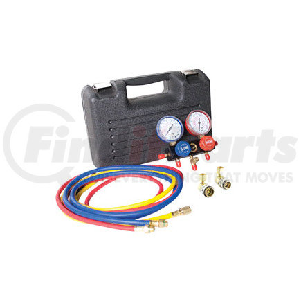6760SPC by FJC, INC. - R134a Manifold Gauge and Hose Set with 60" Hoses