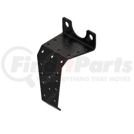 12-27324-000 by FREIGHTLINER - Air Brake Air Line Bracket - Routing & Cliping, Under Step Air, Steel, 0.17 in. Thickness
