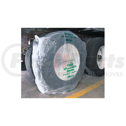 169 by RBL PRODUCTS - Plastic Wheel Bag Maskers, 24.5", 50/Box