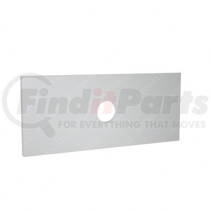 16-13363-004 by FREIGHTLINER - Multi-Purpose Shim - Aluminum, 3" x 7" x 1.5 Degree, 0.88