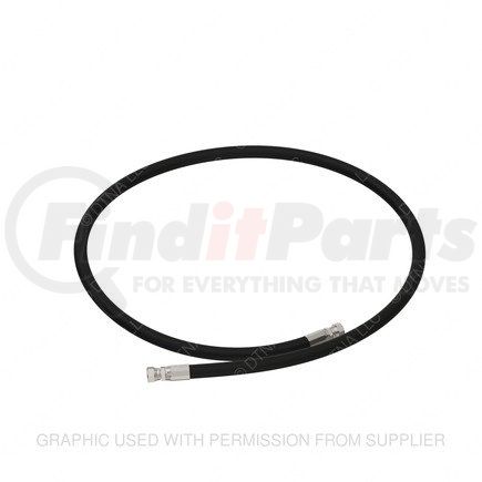 14-14436-013 by FREIGHTLINER - Power Steering Pressure Line Hose Assembly - Crimp, 13 Inch