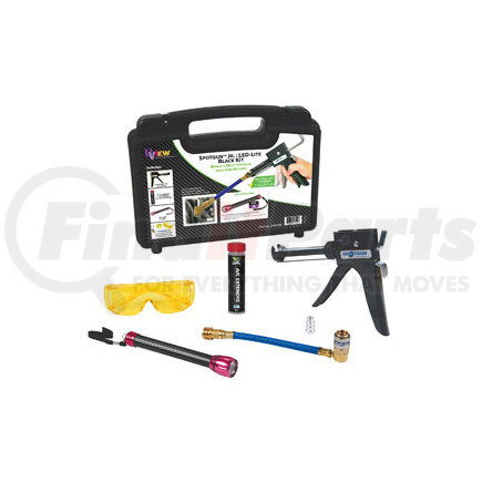 332010A by UVIEW - Spotgun Jr. Leak Detection Kit With True UV LED Lite And ExtenDye