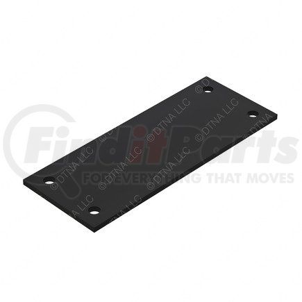 21-25136-000 by FREIGHTLINER - Air Dam Support Bracket - Nitrile Butadiene Rubber