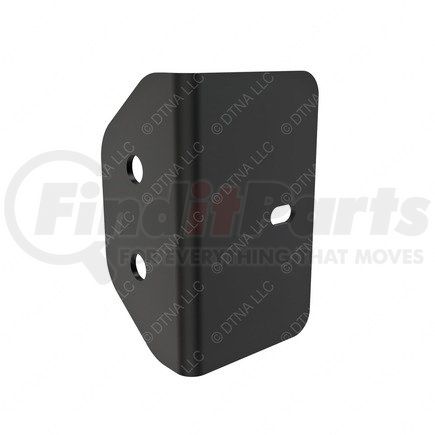 22-67812-000 by FREIGHTLINER - Step Mounting - Diesel Exhaust Filter Forward Bracket, Black, Steel