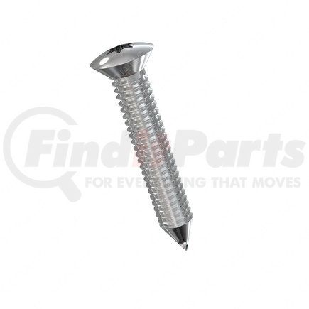 23-10875-705 by FREIGHTLINER - Screw - Tapping, Ab, Oval Head, Stainless Steel, #8 x 0.625