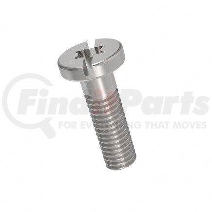 23-12974-721 by FREIGHTLINER - Screw - Wafer Head, Hdi, Stainless Steel, M6 X 1.0 X 21