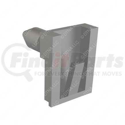23-13302-504 by FREIGHTLINER - Clip Connector - Light Gray, Fir Tree, 6.3 Mm