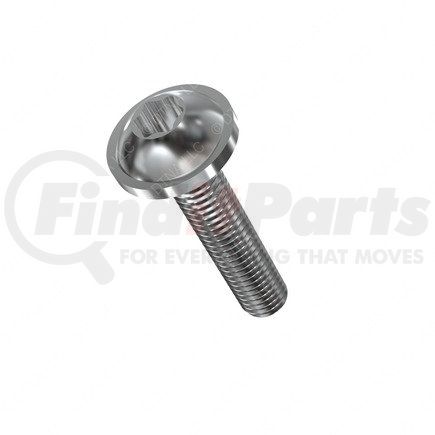 23-13488-040 by FREIGHTLINER - Screw - Machine, Round Head With Collar, Hdi, Dog Point, M6 X 1.0X 25 Mm