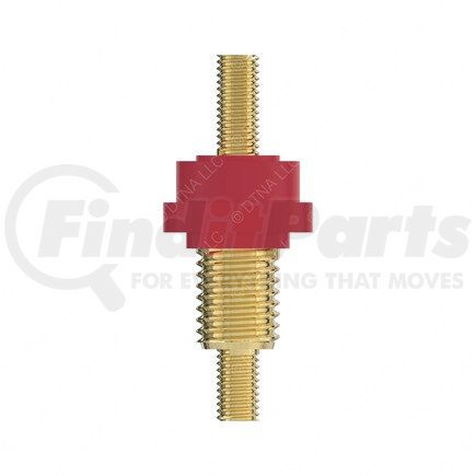 23-13718-003 by FREIGHTLINER - Stud - Pass - Thru, Electric, 3/8 - 16, Red