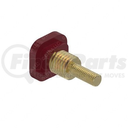 23-13718-006 by FREIGHTLINER - Stud - Electric, 3/8, Red