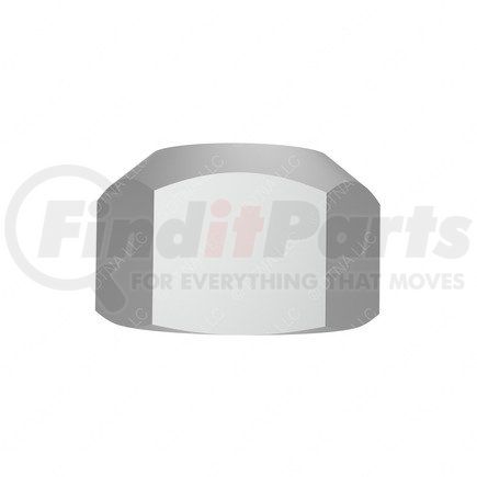 23-13833-107 by FREIGHTLINER - Hex Nut - Steel, Matte Metal Silver, 7/16-14 UNC in. Thread Size