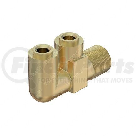 23-12700-001 by FREIGHTLINER - Tee - F, Brass, Push In, 04Nt/06Nt/06Mpt