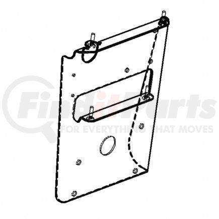 A03-23103-001 by FREIGHTLINER - BRACKET A
