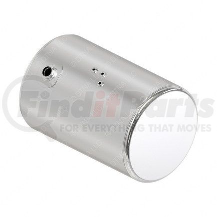 A03-39837-293 by FREIGHTLINER - Fuel Tank - 25 Inch, Diameter, 80 Gallon, A2, Right Hand, Plain
