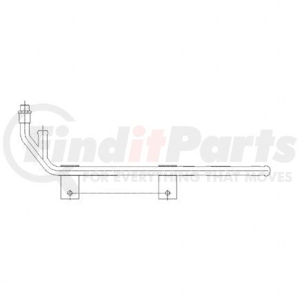A05-19473-001 by FREIGHTLINER - Radiator Shunt Line