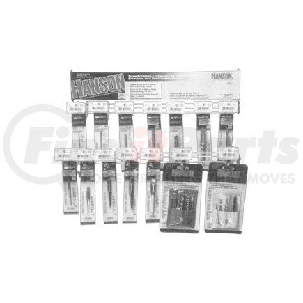 65535 by IRWIN HANSON - 34 Pc. Spiral+Straight Flute Screw Extractor Merchandiser