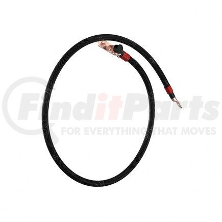 A06-48134-096 by FREIGHTLINER - Battery Jumper Cable - Positive, Jumper Stud, 96 Inch