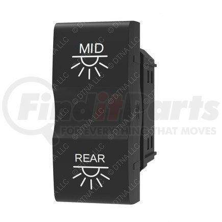 A06-53782-827 by FREIGHTLINER - Rocker Switch - MSF, Multiplex, Mid/R Dome Lamps