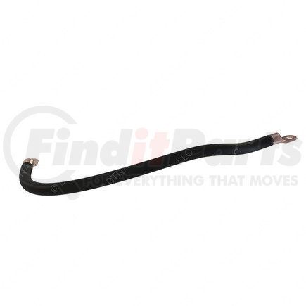 A06-14206-023 by FREIGHTLINER - Battery Cable - 2/0, Black/Negative, 2-3/8 Rt