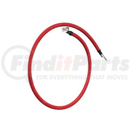 a0634813164 by FREIGHTLINER - Battery Cable - Positive, 4/0, 1/2 Hook