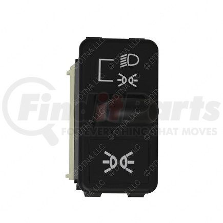 A06-30769-010 by FREIGHTLINER - Rocker Switch - Headlight, 10 Pins, 3 Position, 8 Terminal (Thomas, Columbia)