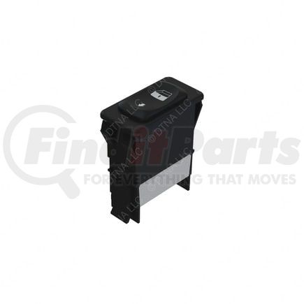 A06-30769-027 by FREIGHTLINER - P/S Power Window Rocker Switch - DPDT, 10 Terminal, Black, ABS