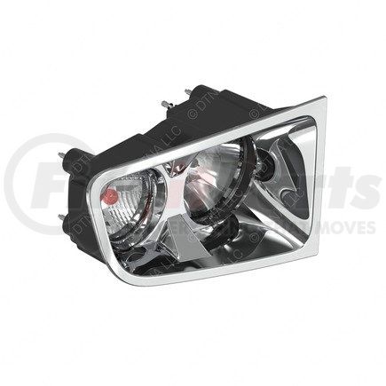 a0688613007 by FREIGHTLINER - Headlamp - Chrome Bezel, Right Hand Side (RH)