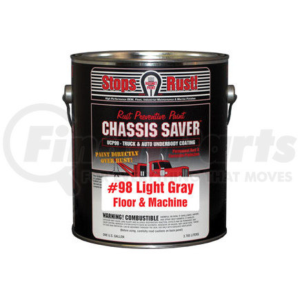 UCP98-01 by MAGNET PAINT CO - Chassis Saver Paint, Stops and Prevents Rust, Gray, 1 Gallon Can