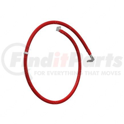 A06-93715-080 by FREIGHTLINER - Battery Cable - Positive, 4/0, Long 90, 1/2 X 3/8