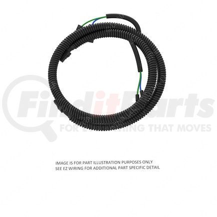 A06-95300-061 by FREIGHTLINER - Chassis Wiring Harness - Trailer, J560 7-Way,Back Of Cab, Str