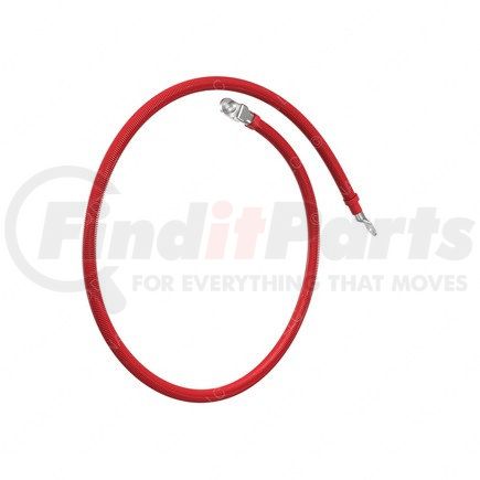 A06-86320-018 by FREIGHTLINER - Battery Cable - Positive, 4/0, Overmold, 3/8