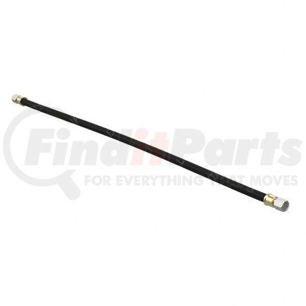 A12-23236-046 by FREIGHTLINER - Air Brake Compressor Discharge Hose Assembly - Wire Braid, #10, High Temperature