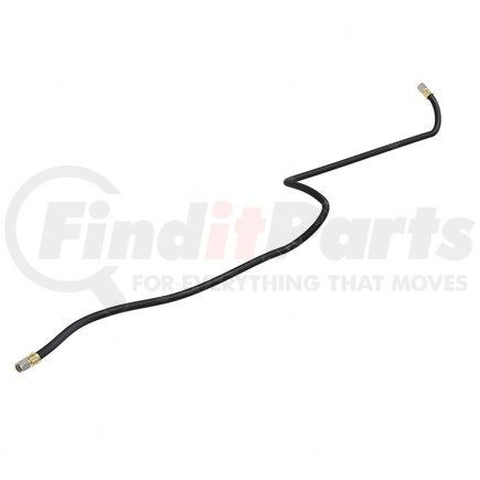 A12-23236-072 by FREIGHTLINER - Air Brake Compressor Discharge Hose Assembly - Wire Braid, #10, High Temperature