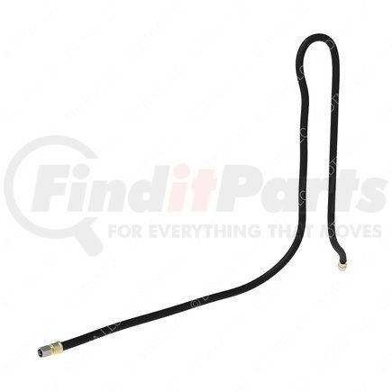 A12-23236-096 by FREIGHTLINER - Air Brake Compressor Discharge Hose Assembly - Wire Braid, #10, High Temperature